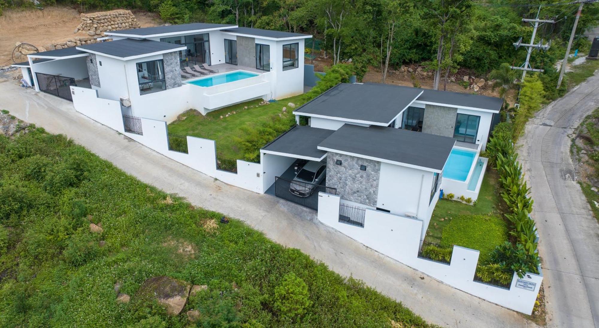 Baan Saint-Tropez Seaview Villa Ko Samui Private Villa Bophut Exterior photo