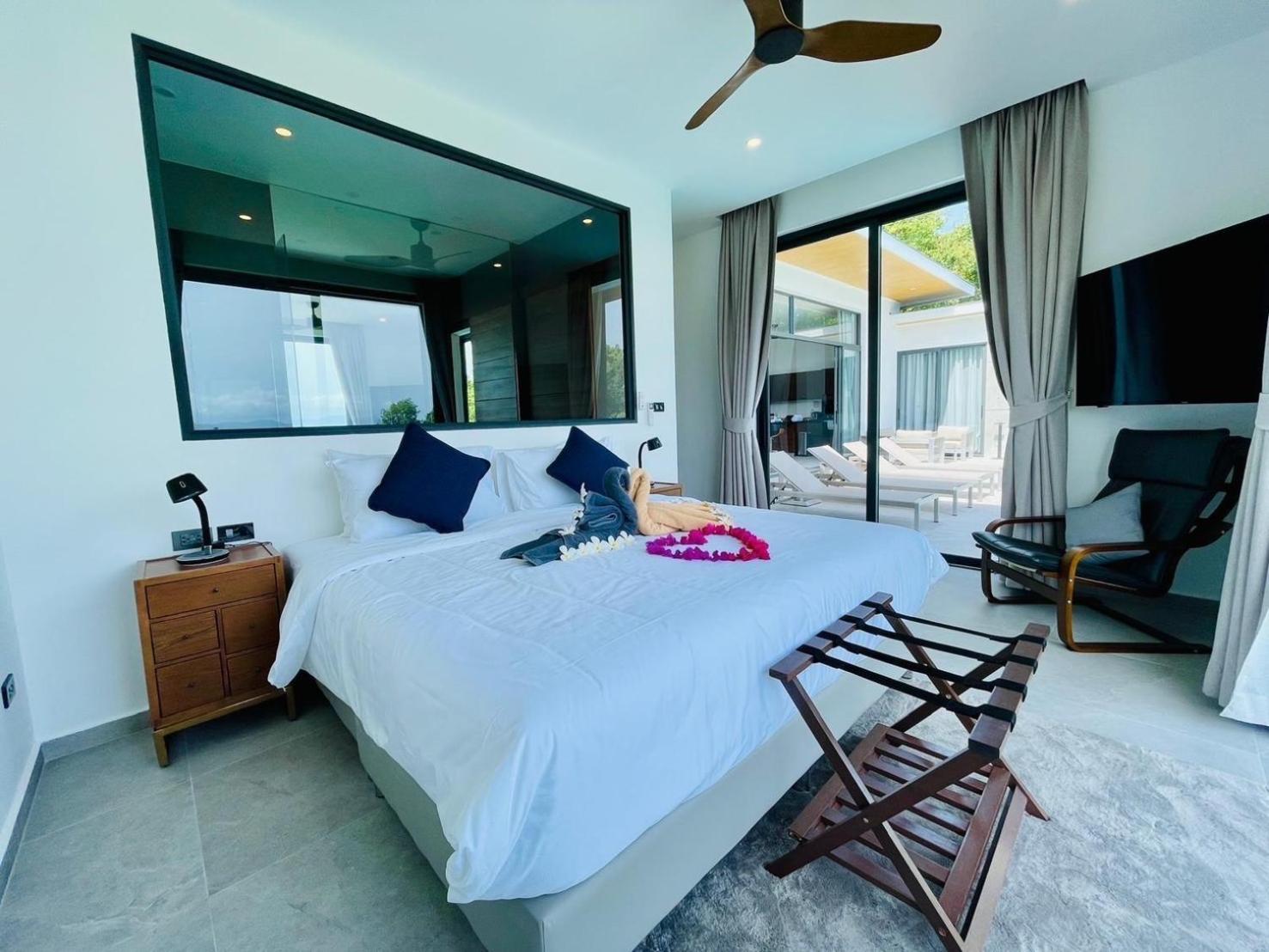 Baan Saint-Tropez Seaview Villa Ko Samui Private Villa Bophut Exterior photo