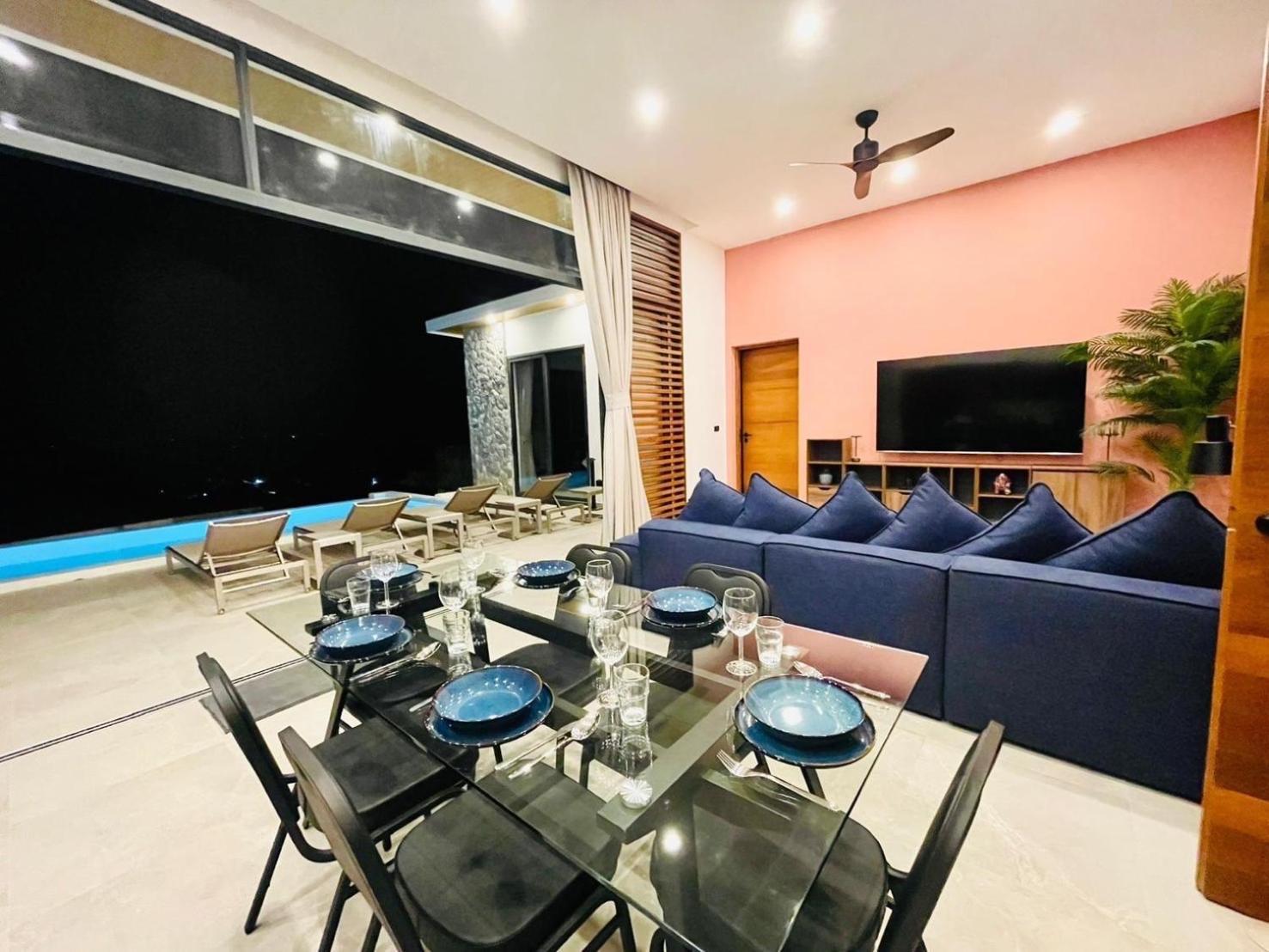 Baan Saint-Tropez Seaview Villa Ko Samui Private Villa Bophut Exterior photo